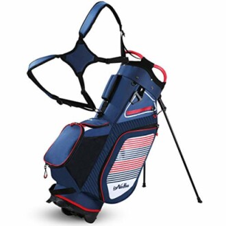 Golf Stand Bag for Men Navy 14 Way Divider