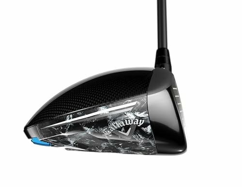 Callaway golf club driver with black and silver design.