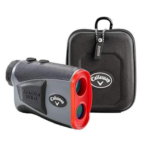 Callaway golf rangefinder with carrying case