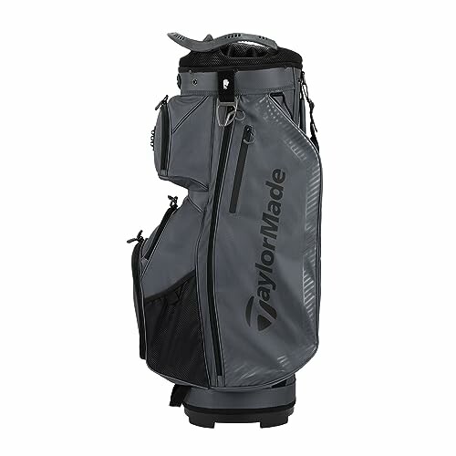 TaylorMade Golf Pro Cart Bag with golf clubs