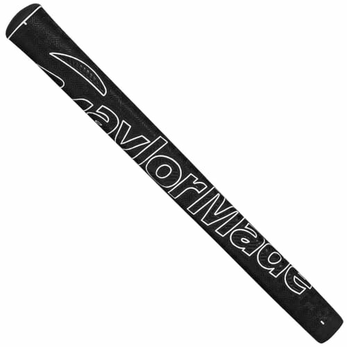 TaylorMade black golf club grip.