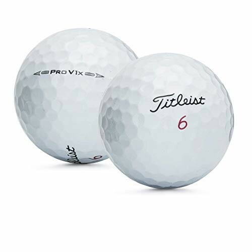 Two Titleist golf balls with logos and number 6.