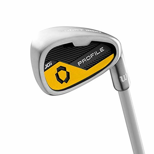 Wilson Profile golf club iron with yellow and black design