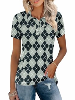 Womens Golf Polo Shirts